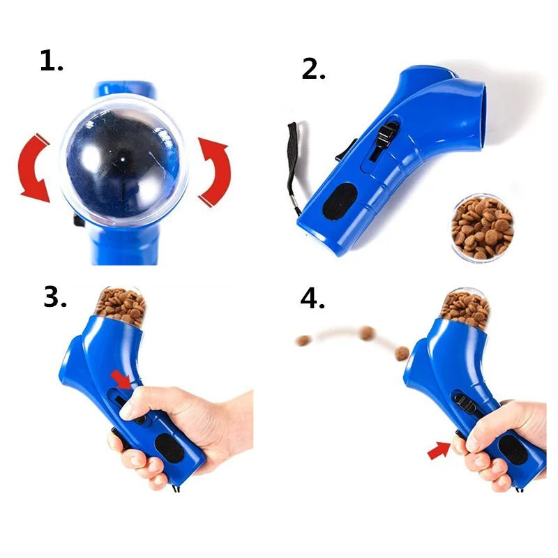 Snack-Wurfgerät für Hunde