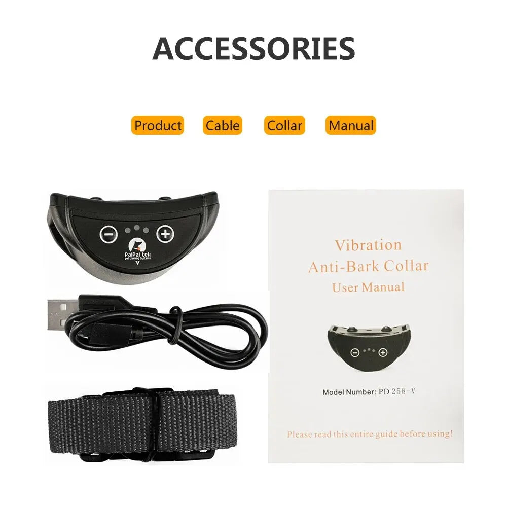 Anti-Bell-Halsband mit Vibration