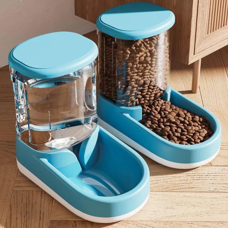 Napfstation mit wasserspender - 2 in 1