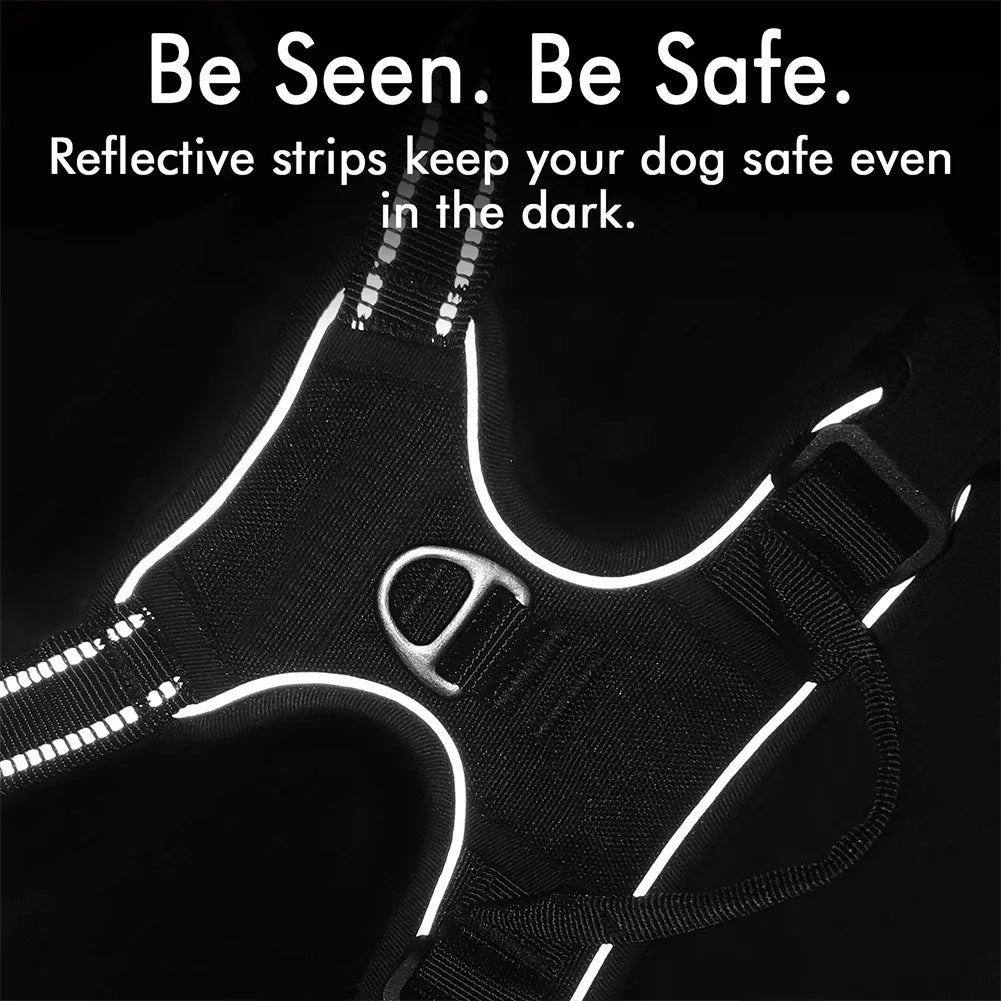 Anti-Zug Hundegeschirr - Sicher, Bequem & Verstellbar