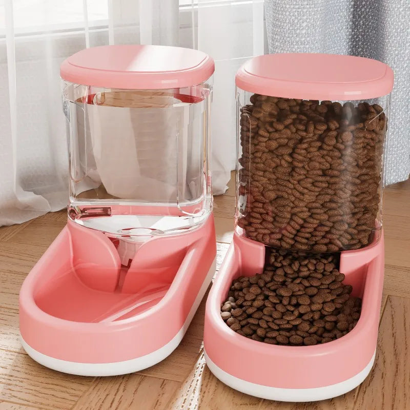 Napfstation mit wasserspender - 2 in 1