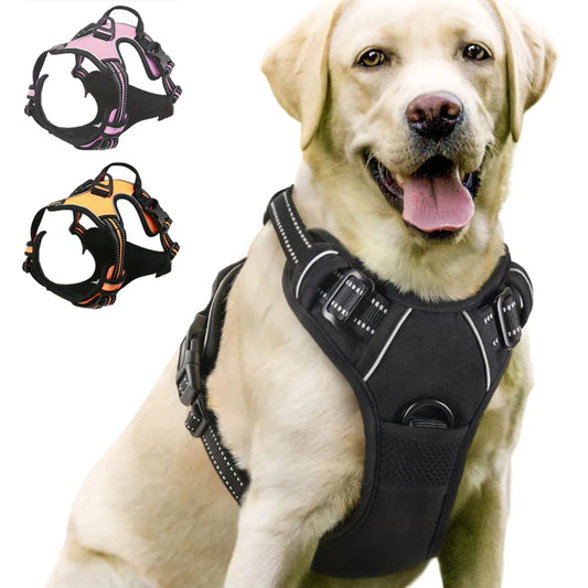 Anti-Zug Hundegeschirr - Sicher, Bequem & Verstellbar
